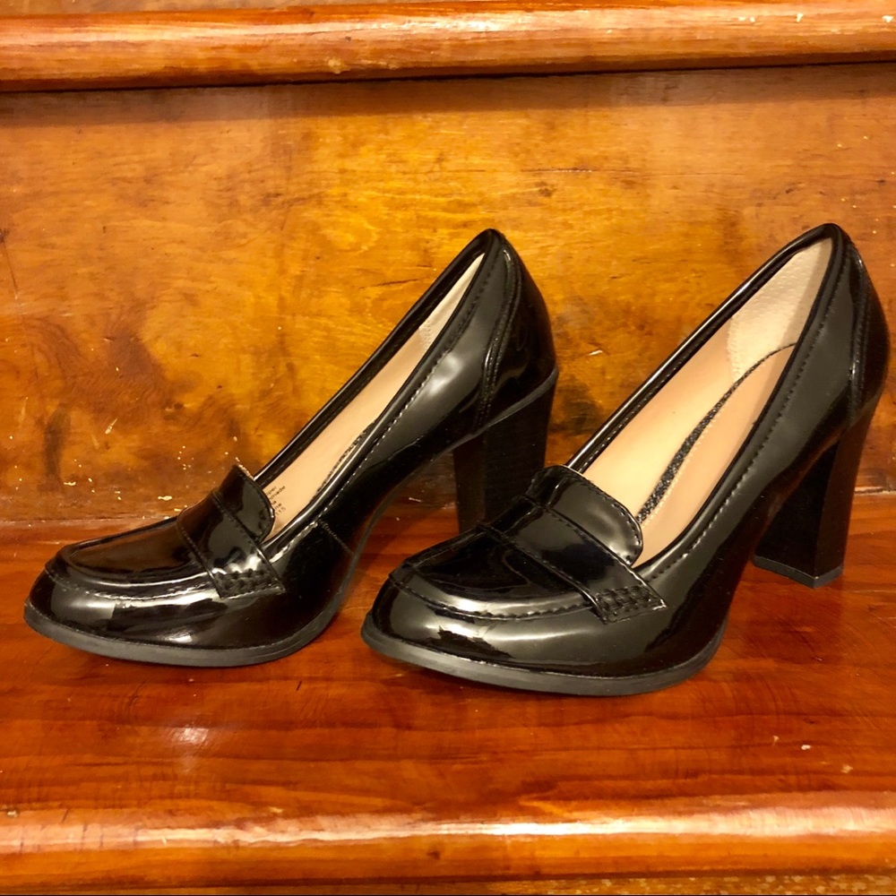 A L F A N I      Patent Leather  Jeanine Loafer
